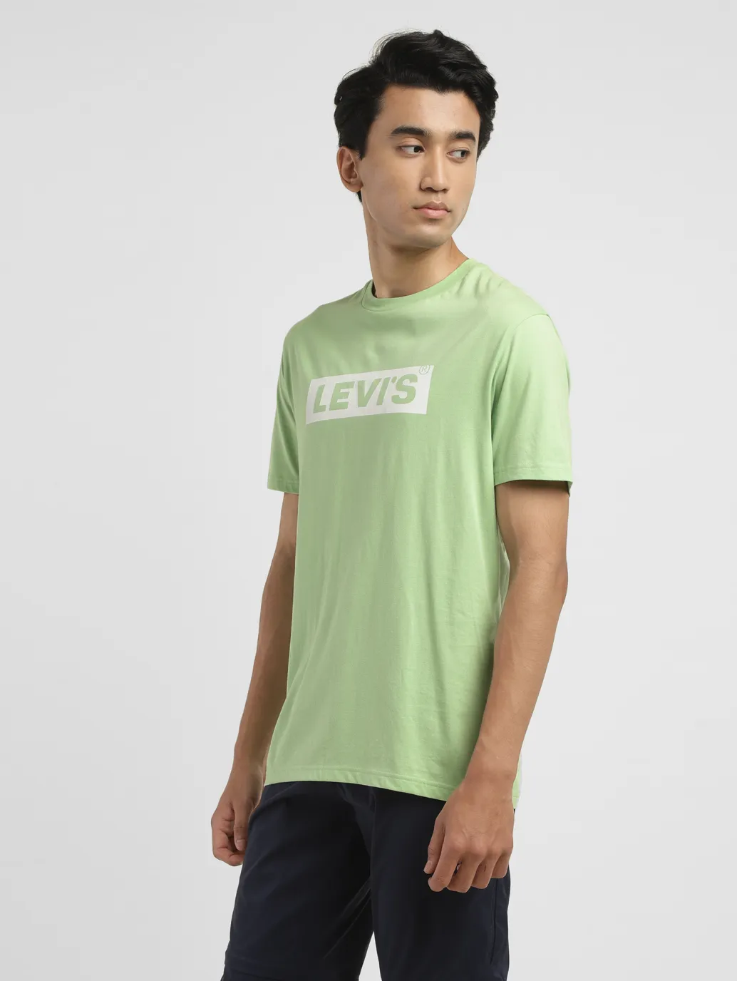 Men's Brand Logo Slim Fit T-shirt - Image 4