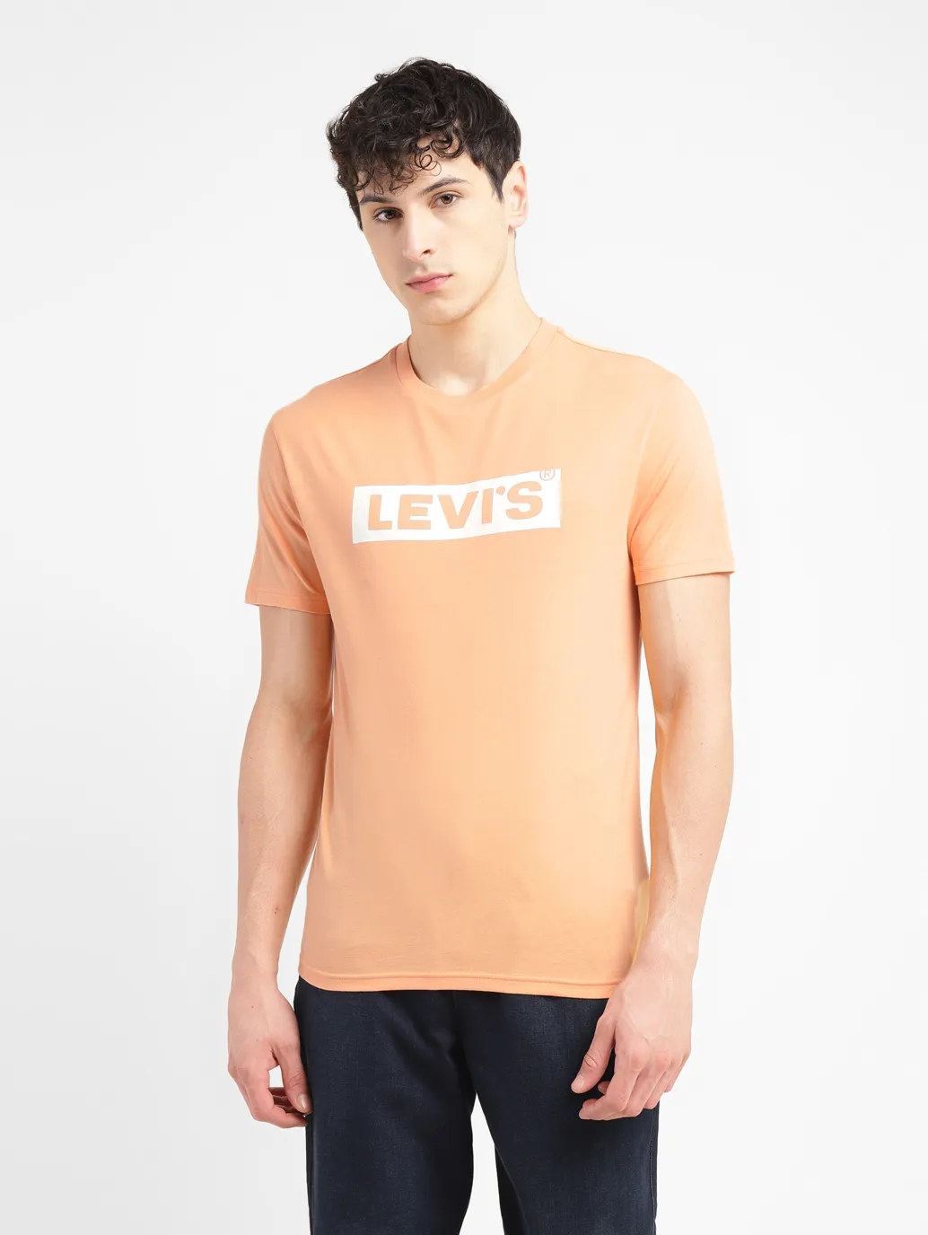 Men's Brand Logo Slim Fit T-shirt - Image 2