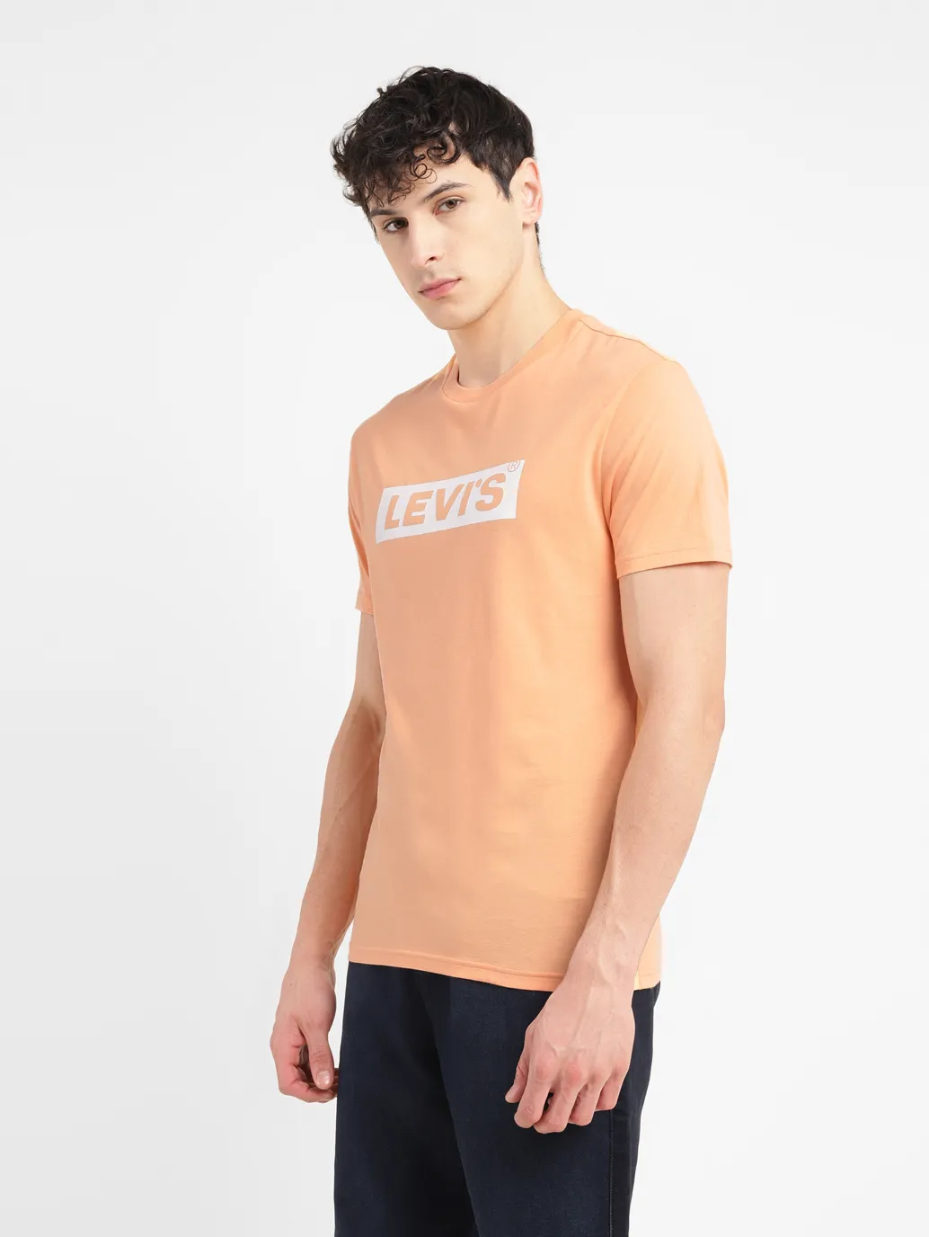 Men's Brand Logo Slim Fit T-shirt - Image 4