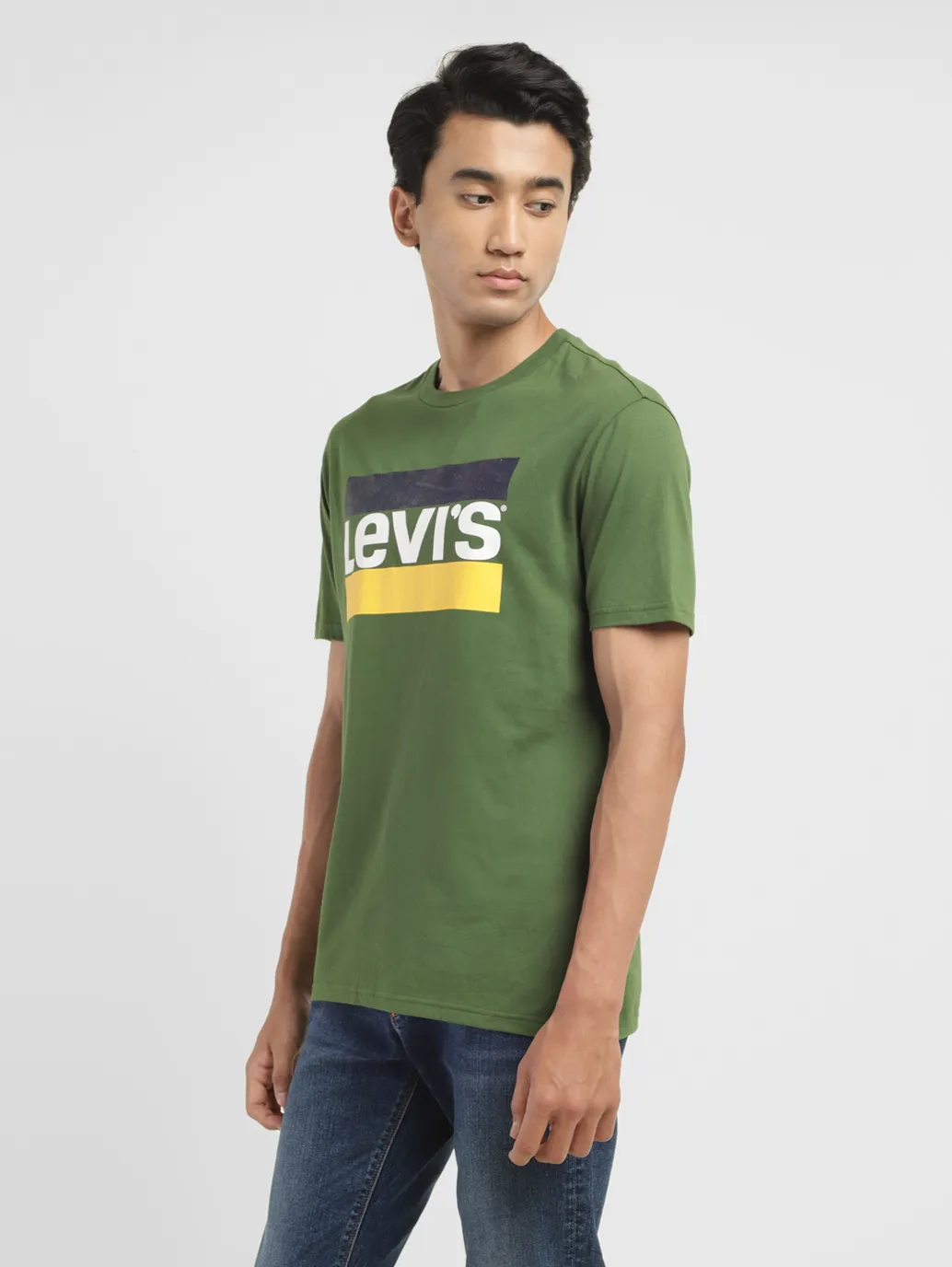 Men's Brand Logo Slim Fit T-shirt - Image 4