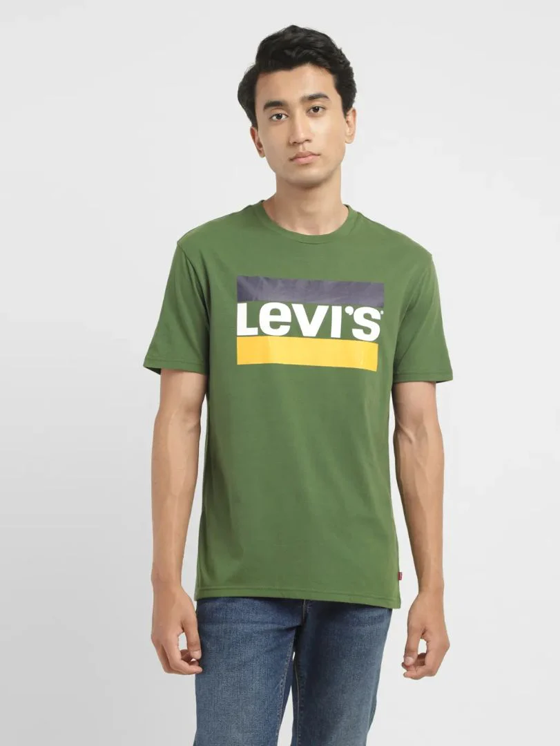 Men's Brand Logo Slim Fit T-shirt - Image 7