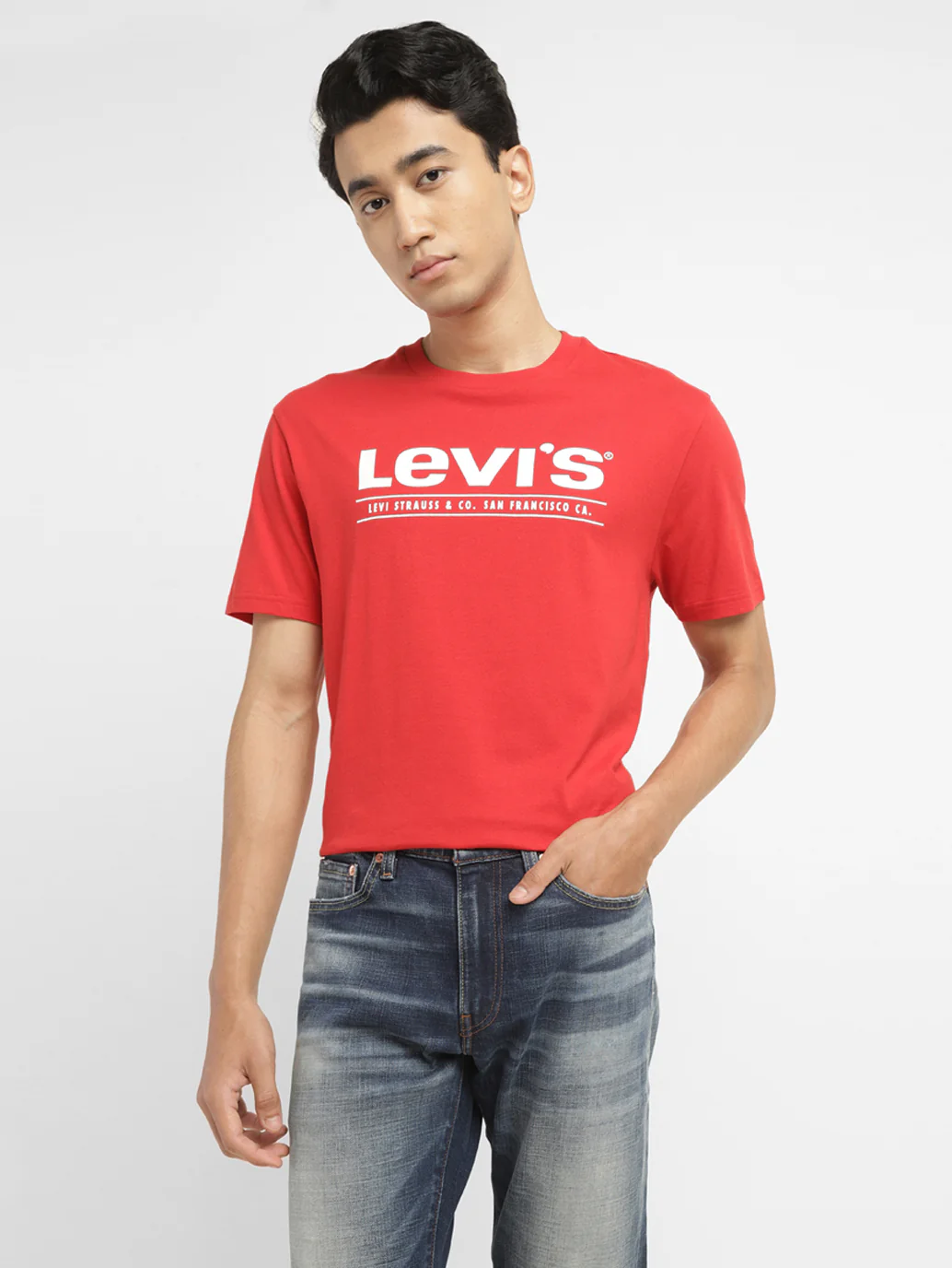 Men's Brand Logo Slim Fit T-shirt - Image 6