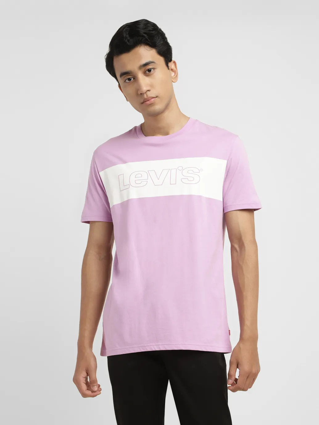 Men's Brand Logo Slim Fit T-shirt - Image 2