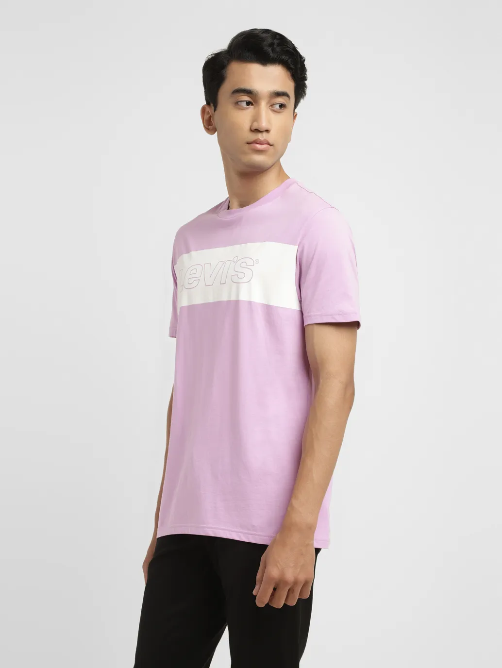Men's Brand Logo Slim Fit T-shirt - Image 4