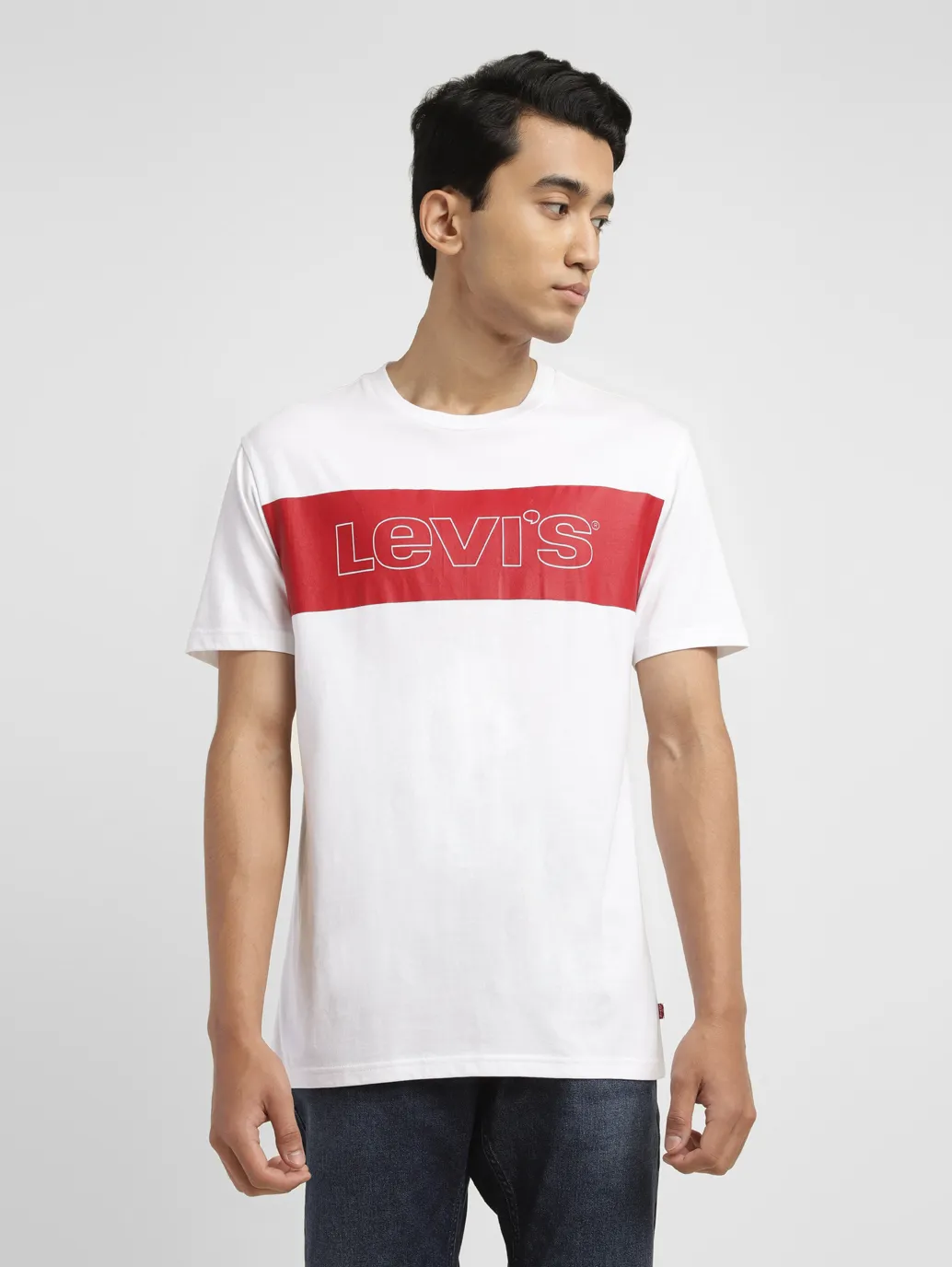 Men's Brand Logo Slim Fit T-shirt - Image 2