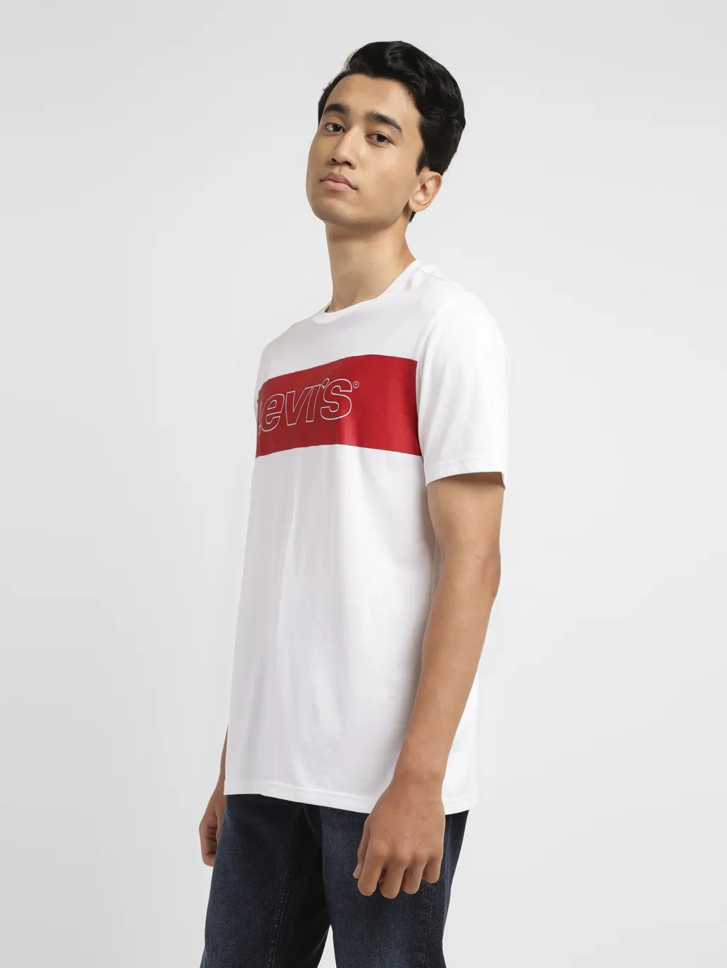 Men's Brand Logo Slim Fit T-shirt - Image 4