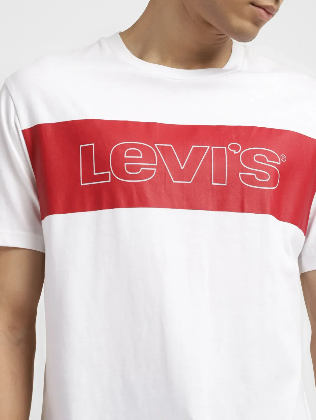 Men's Brand Logo Slim Fit T-shirt - Image 5