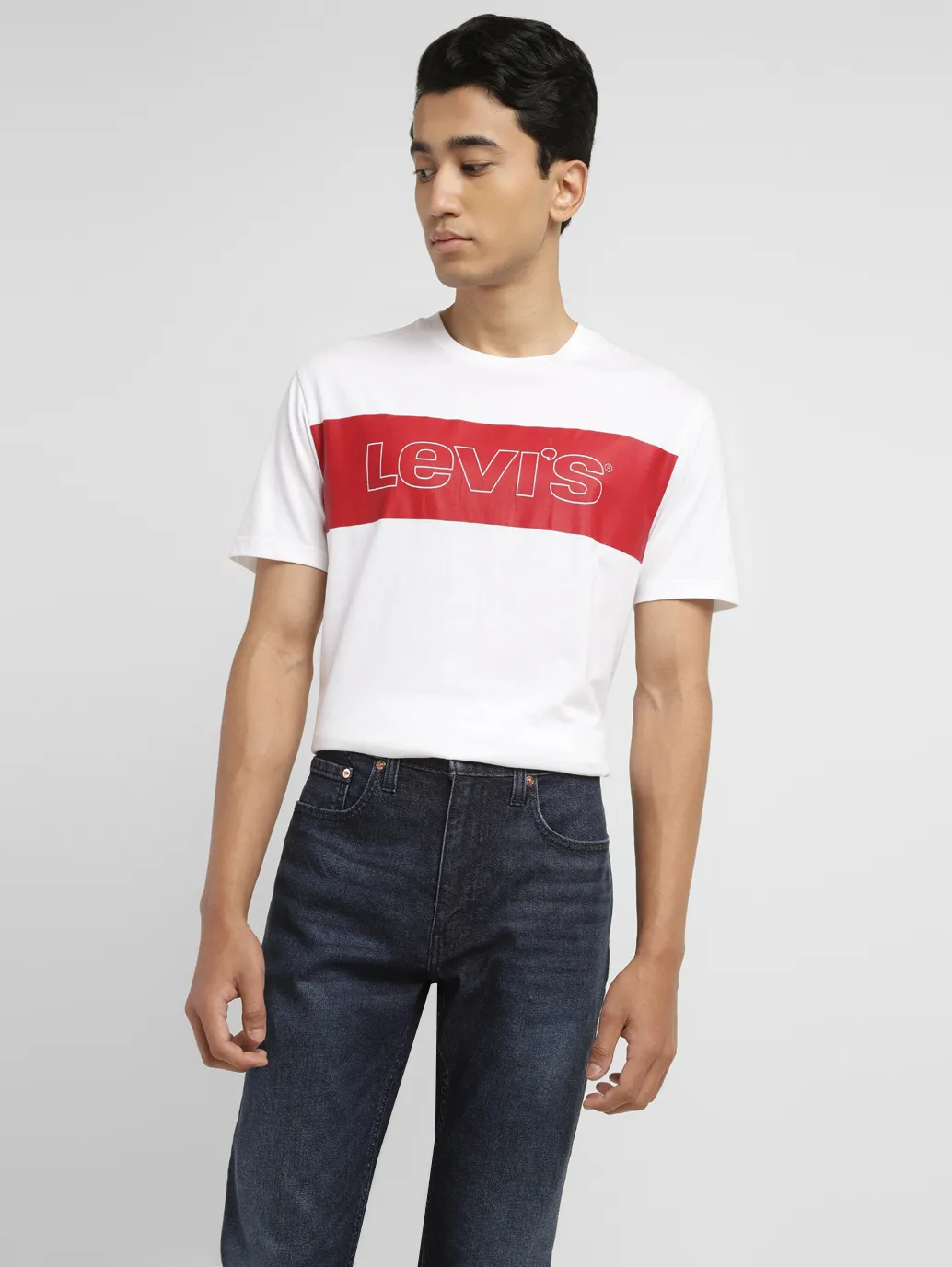 Men's Brand Logo Slim Fit T-shirt - Image 6