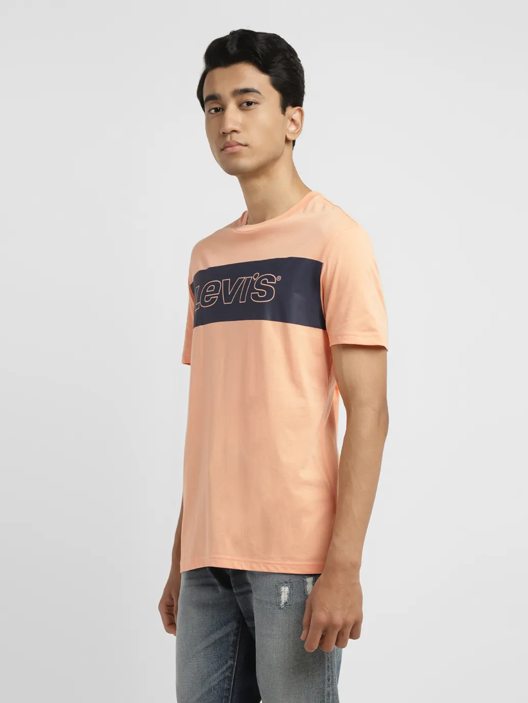 Men's Brand Logo Slim Fit T-shirt - Image 4