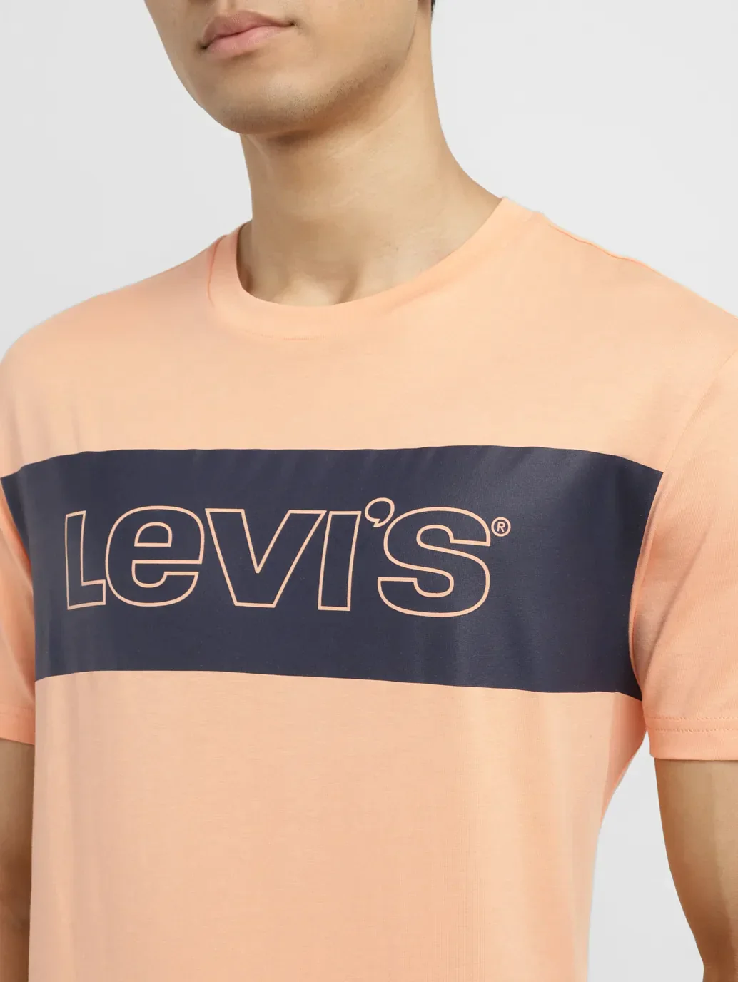 Men's Brand Logo Slim Fit T-shirt - Image 5