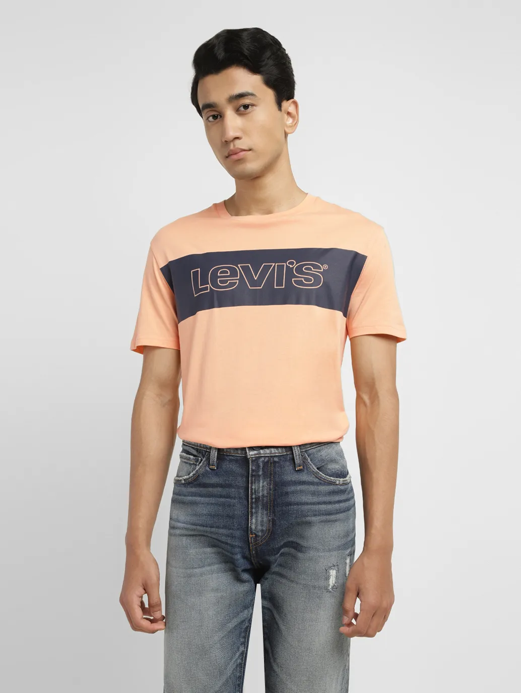 Men's Brand Logo Slim Fit T-shirt - Image 6