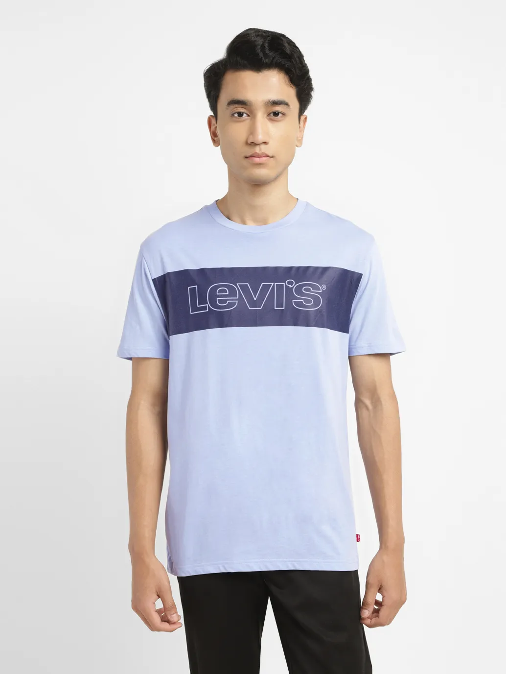 Men's Brand Logo Slim Fit T-shirt - Image 2