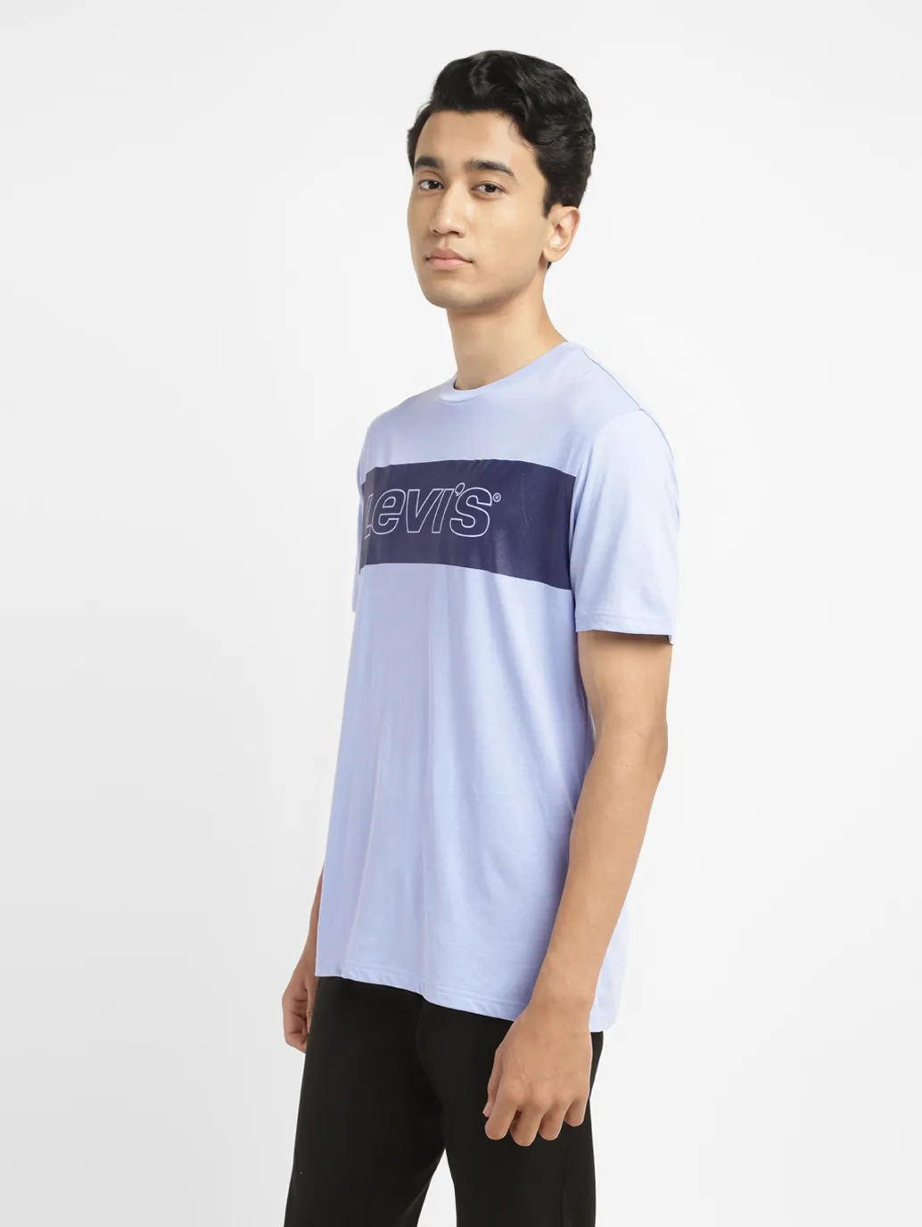 Men's Brand Logo Slim Fit T-shirt - Image 4