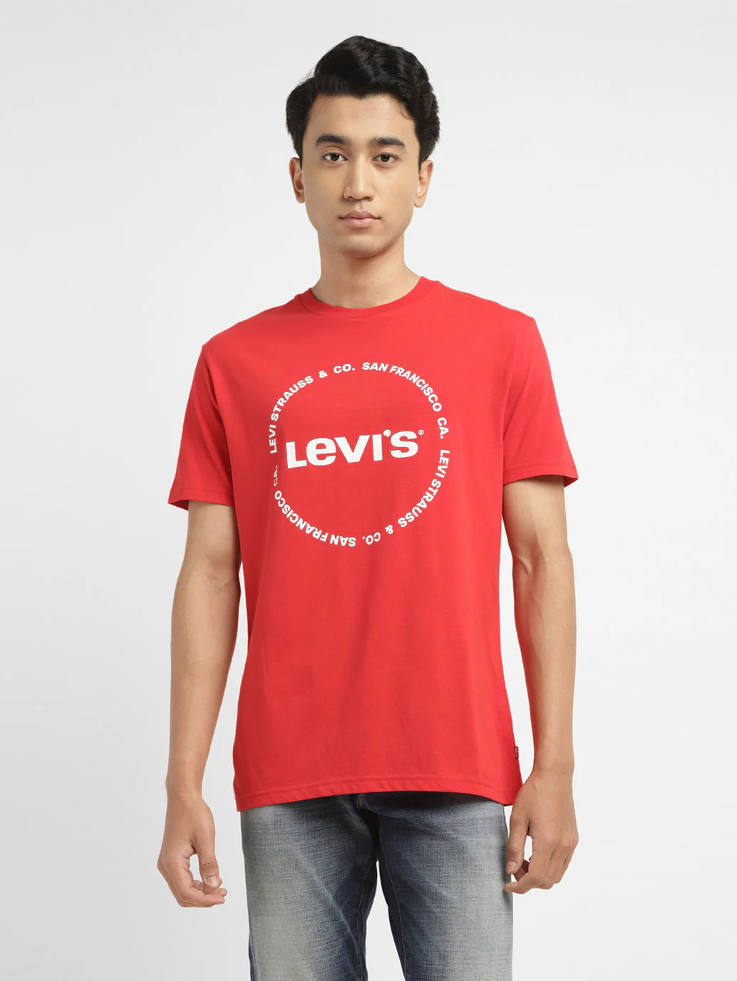 Men's Brand Logo Slim Fit T-shirt - Image 2