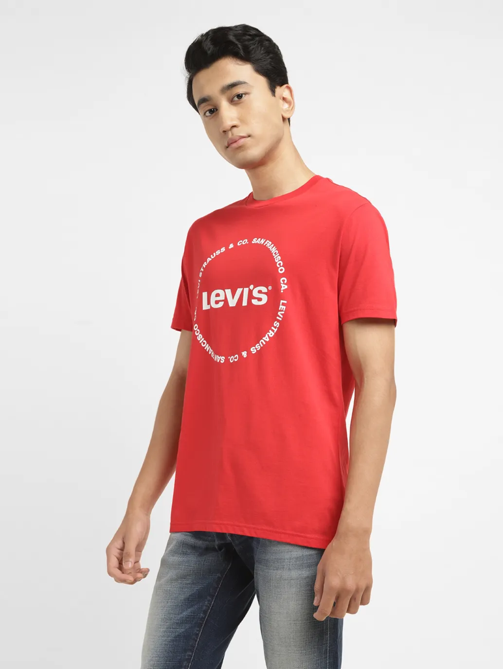 Men's Brand Logo Slim Fit T-shirt - Image 4
