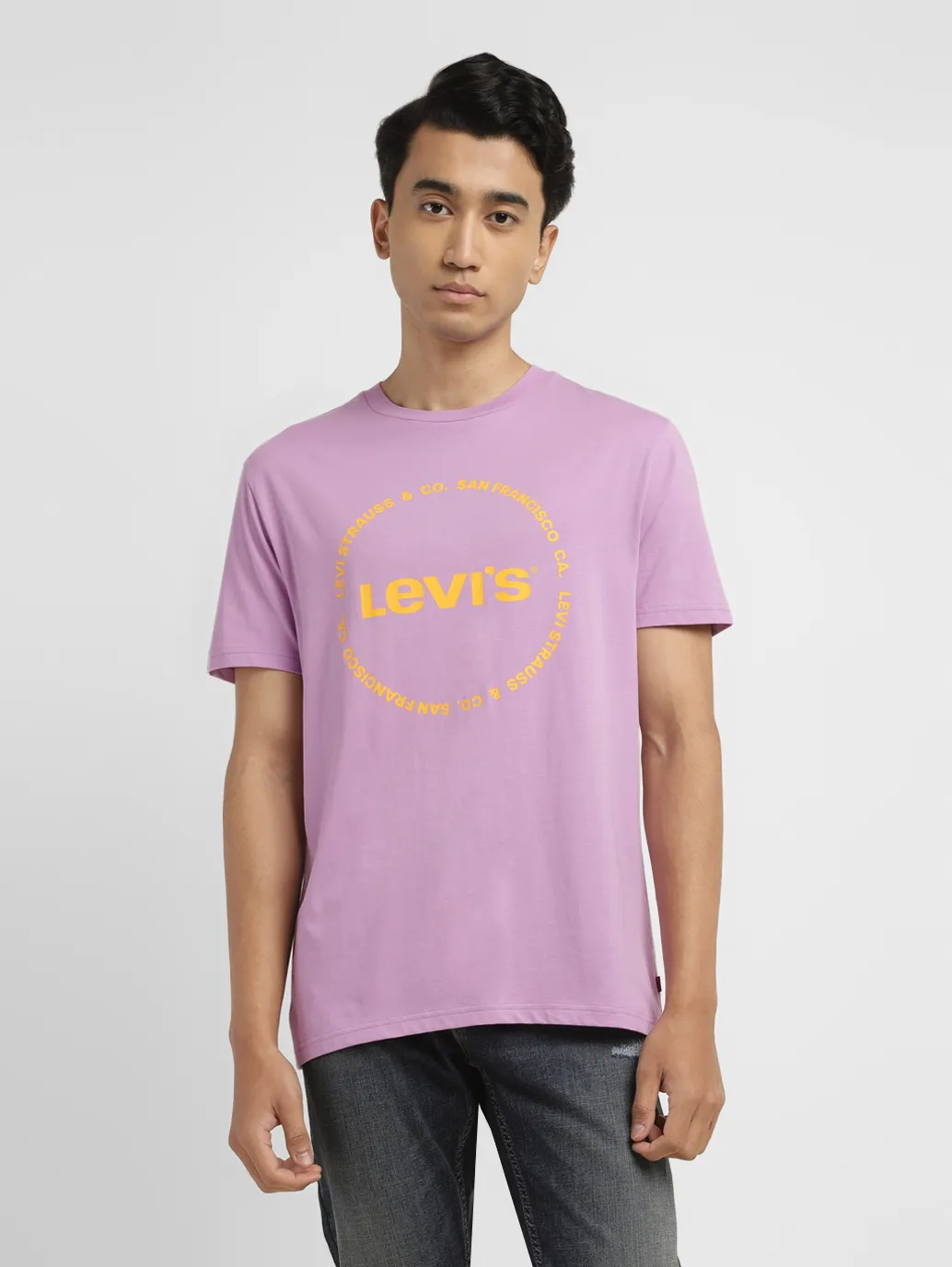 Men's Brand Logo Slim Fit T-shirt - Image 2