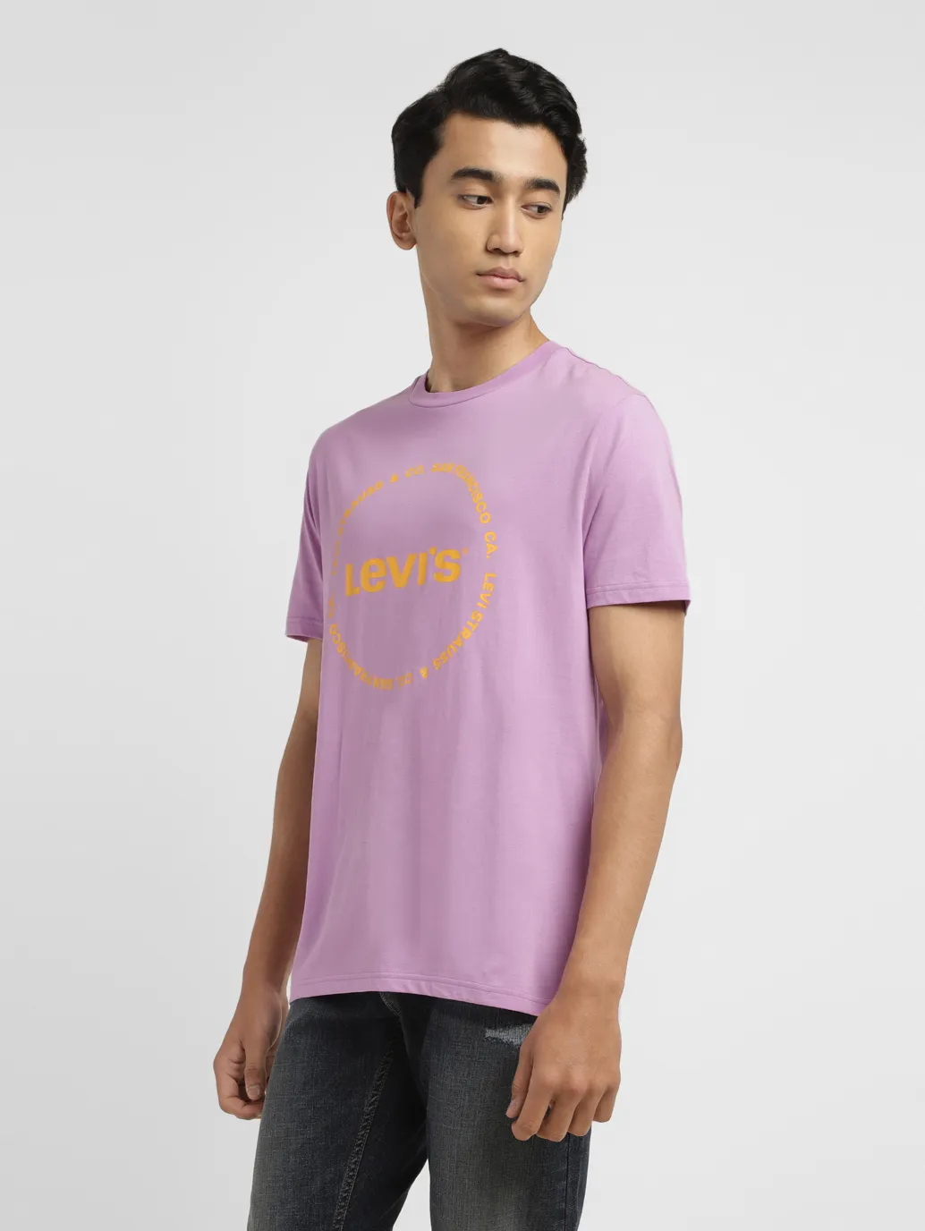 Men's Brand Logo Slim Fit T-shirt - Image 4