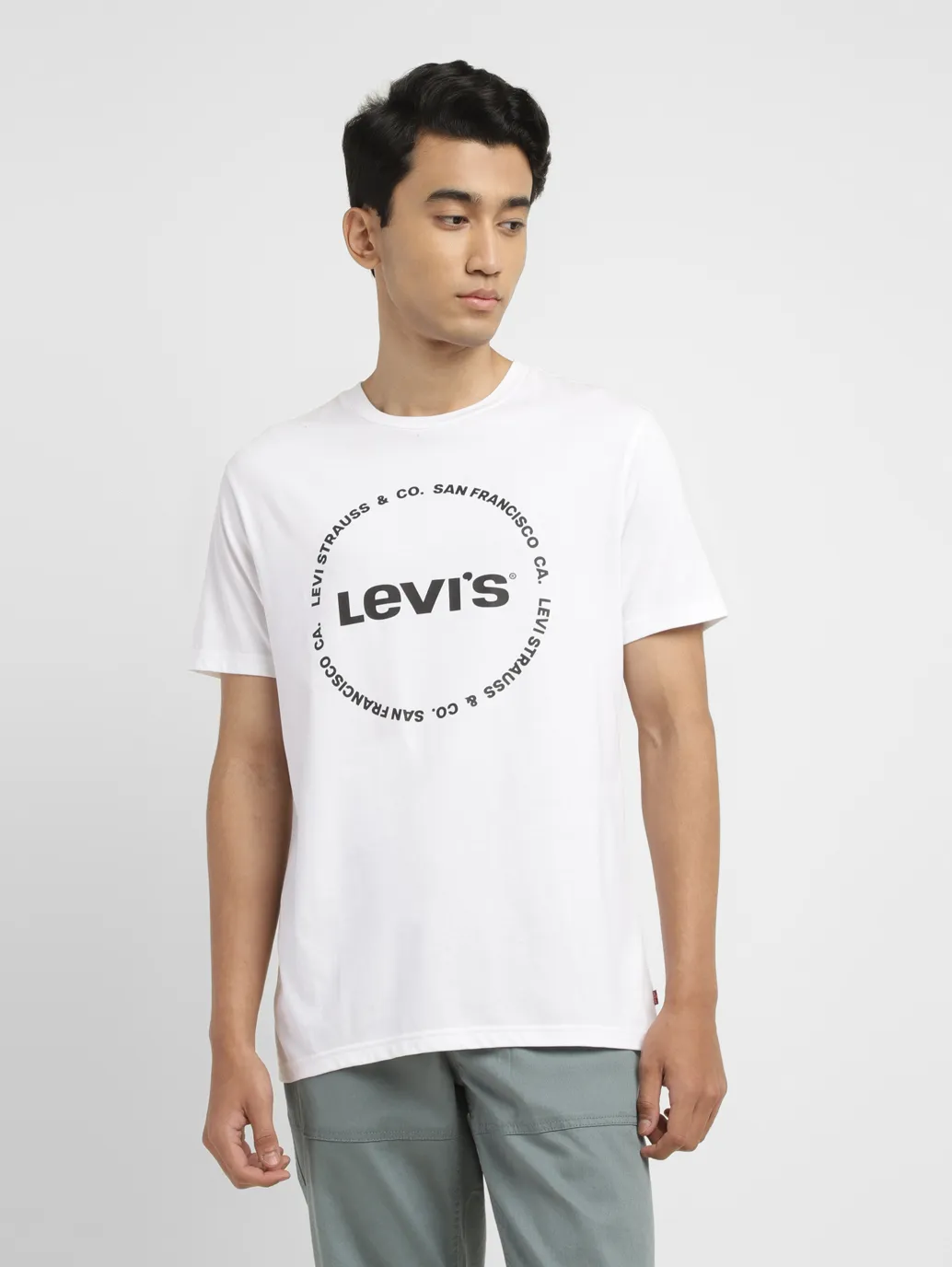 Men's Brand Logo Slim Fit T-shirt - Image 2