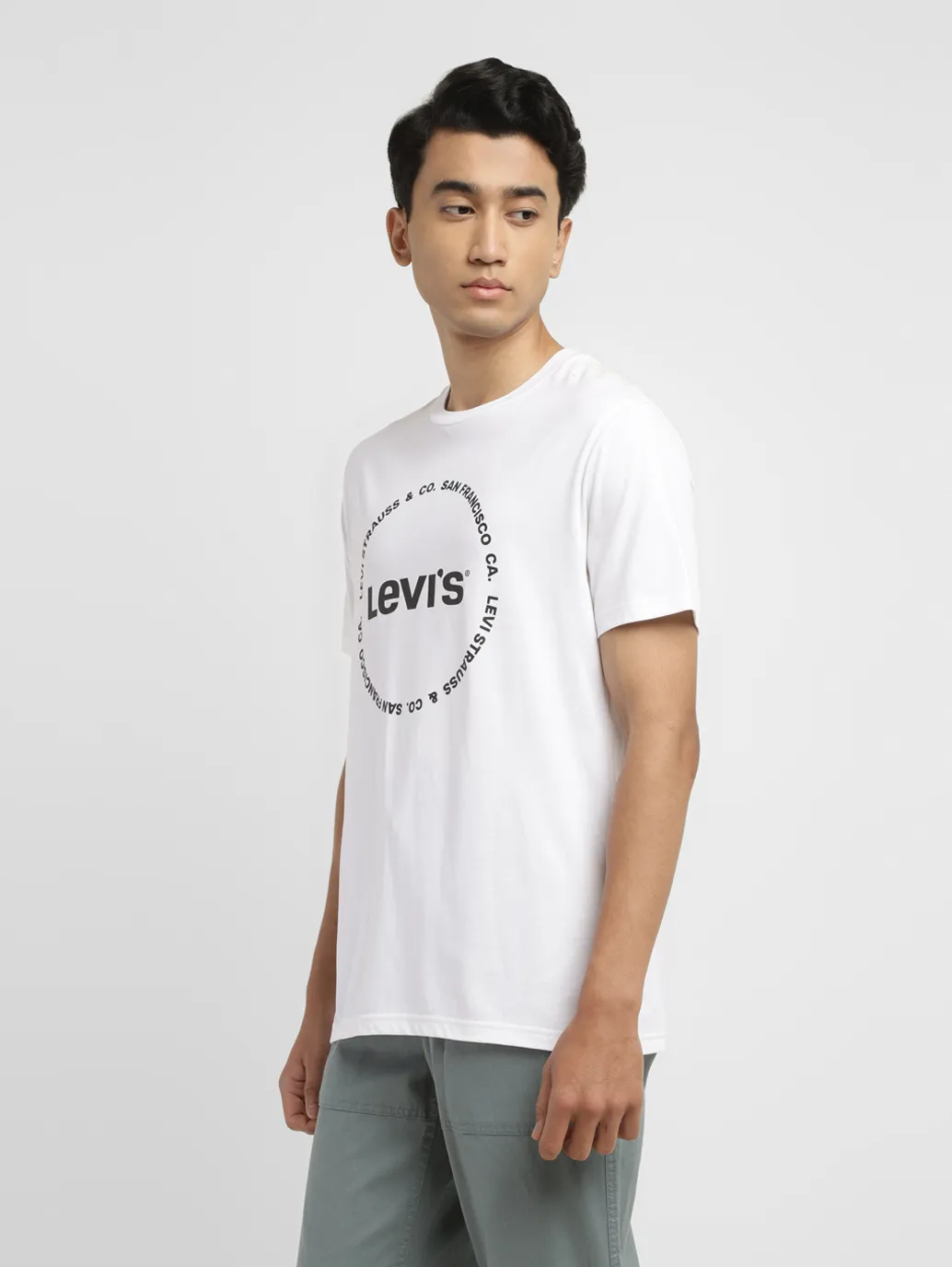 Men's Brand Logo Slim Fit T-shirt - Image 4