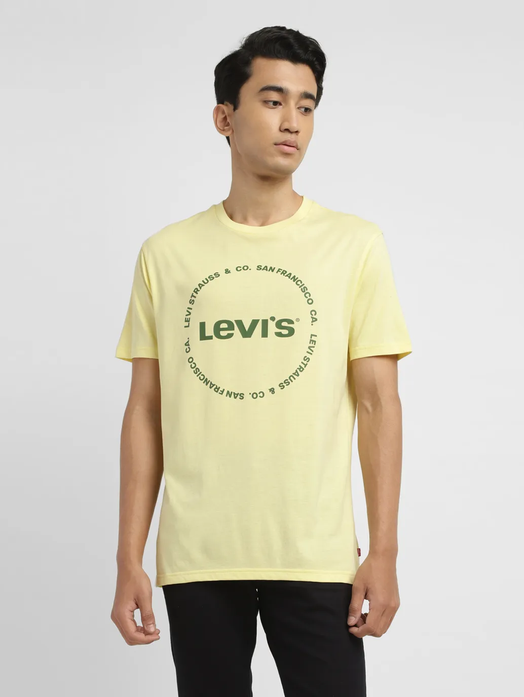 Men's Brand Logo Slim Fit T-shirt - Image 2
