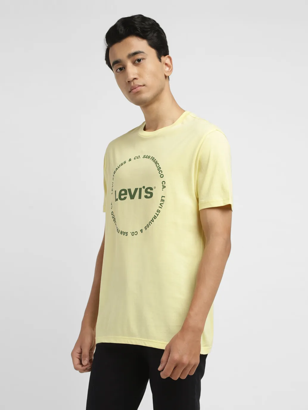 Men's Brand Logo Slim Fit T-shirt - Image 4