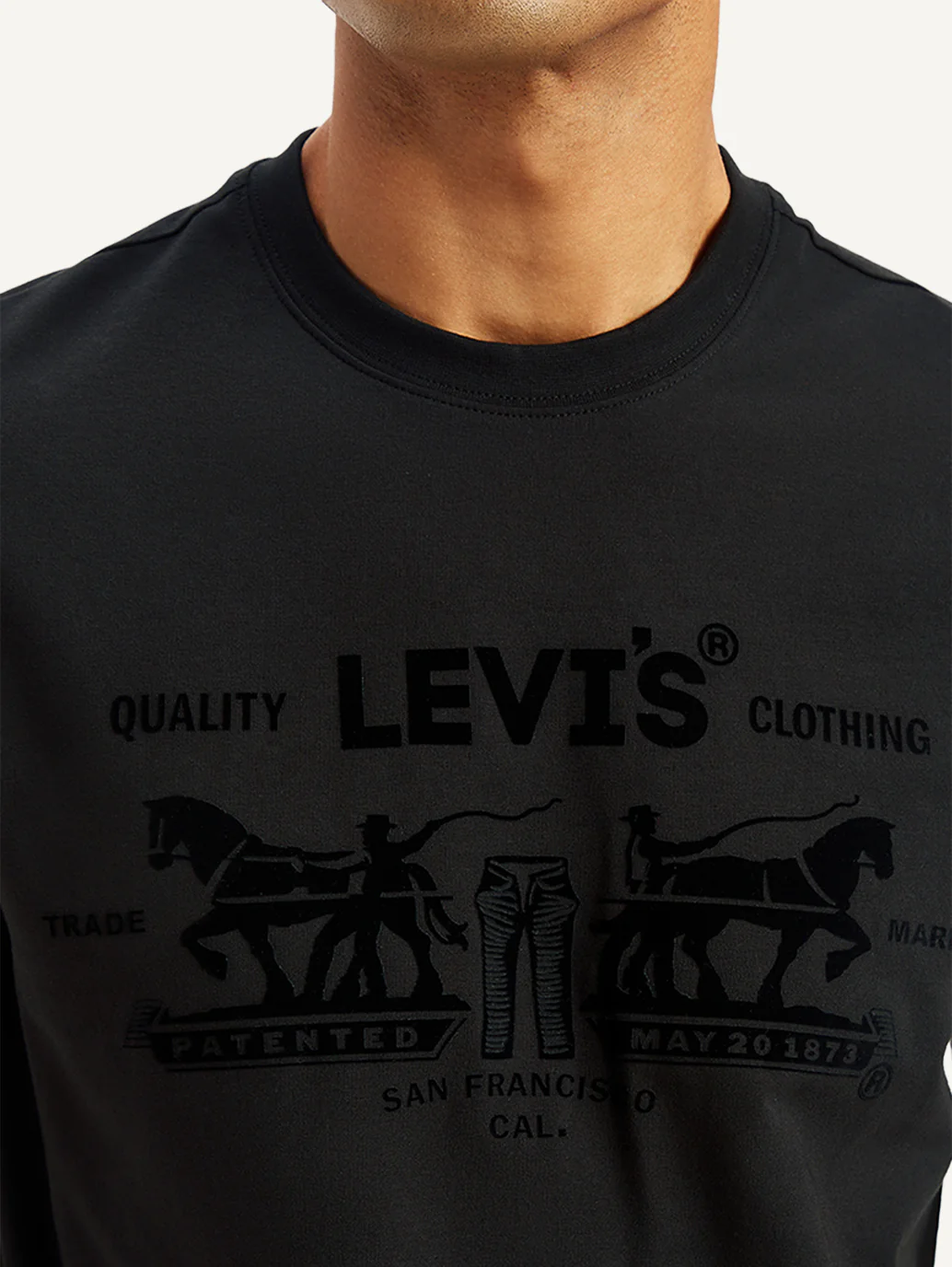 Men's Brand Logo Slim Fit T-Shirt - Image 5