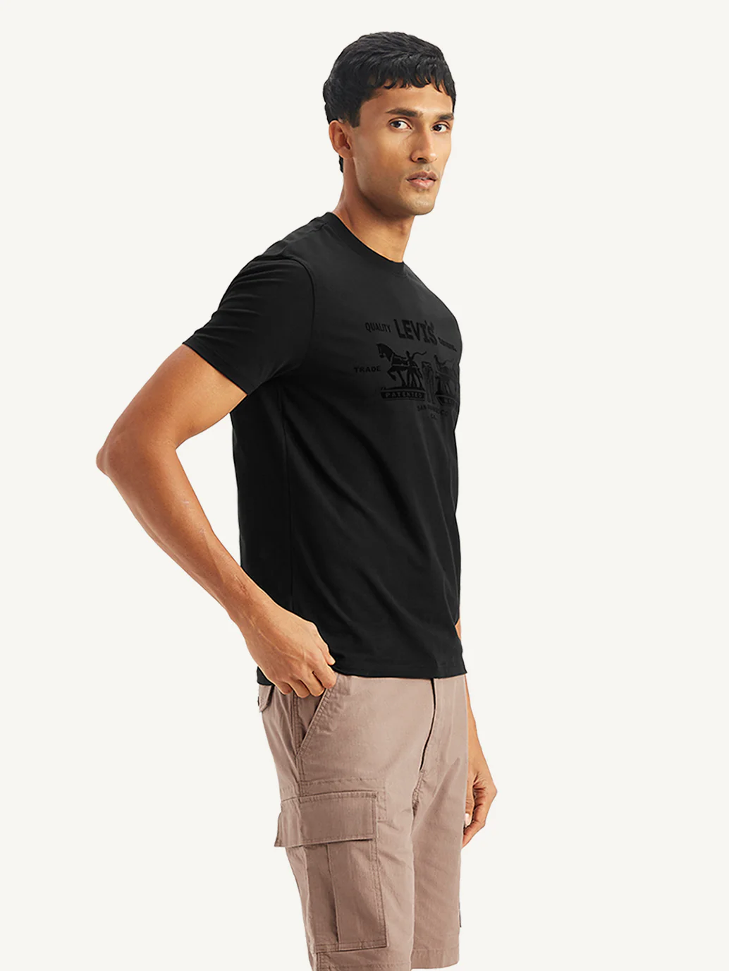 Men's Brand Logo Slim Fit T-Shirt - Image 6