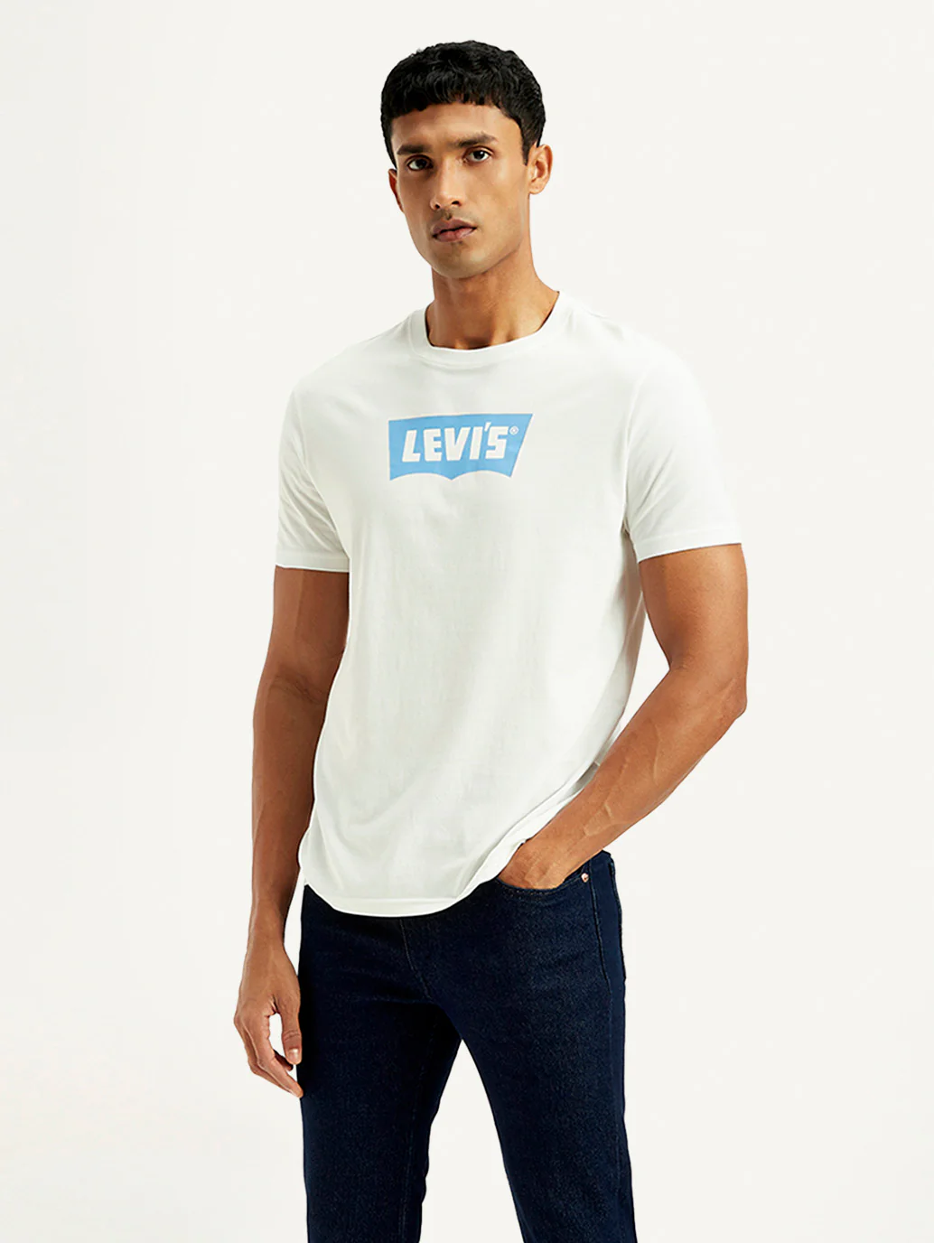 Men's Brand Logo Slim Fit T-Shirt