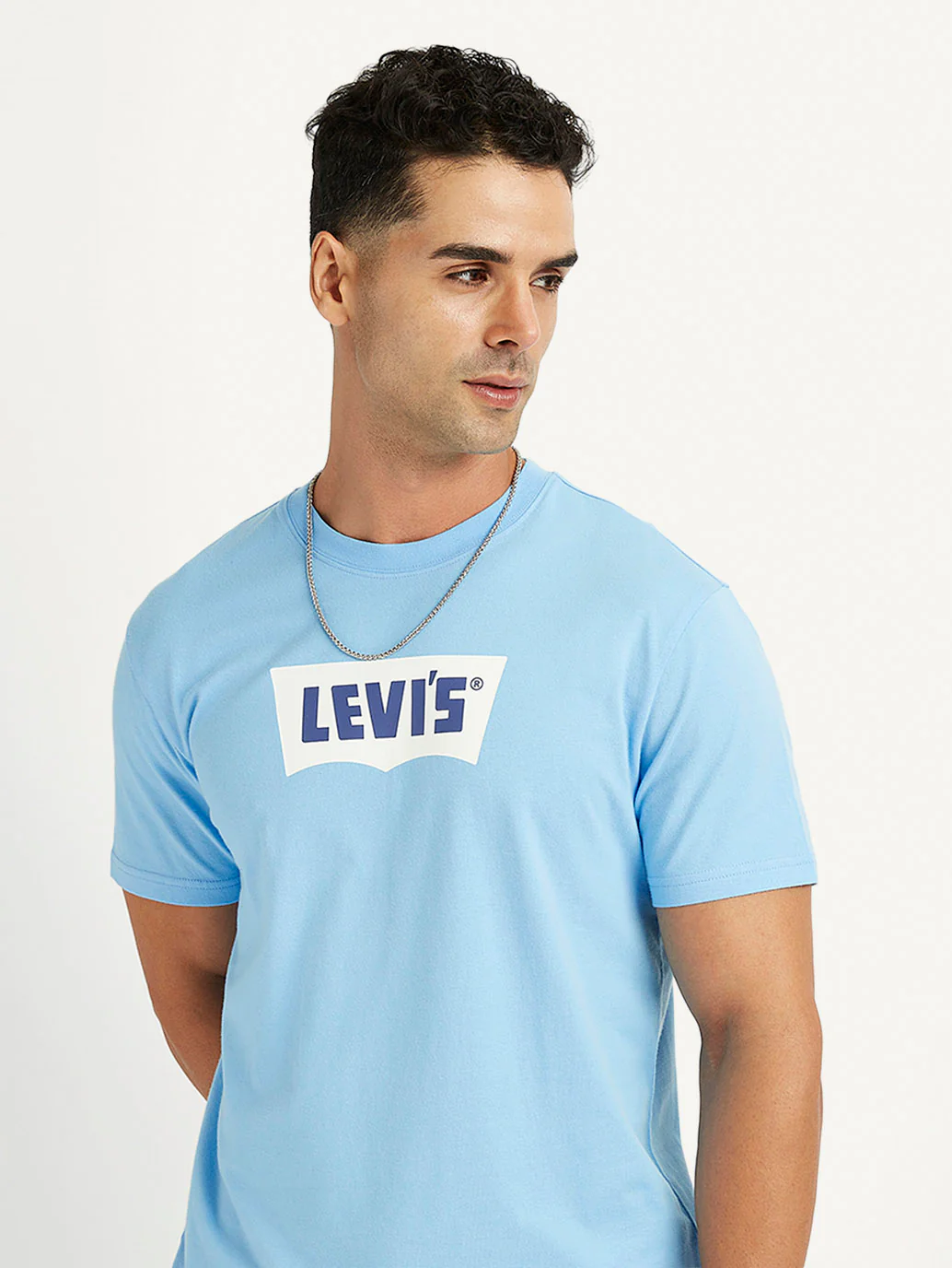 Men's Brand Logo Slim Fit T-Shirt - Image 3