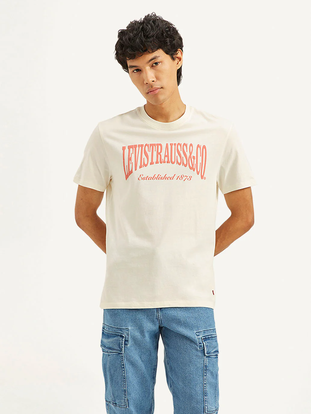 Men's Brand Logo Slim Fit T-Shirt - Image 2