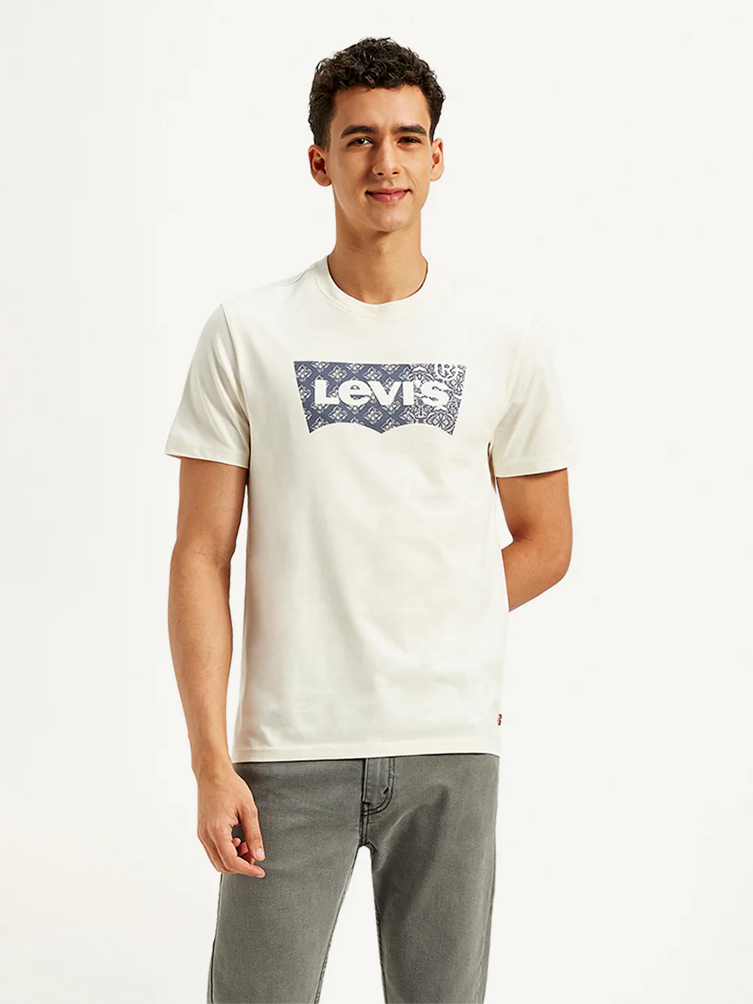 Men's Brand Logo Slim Fit T-Shirt - Image 2