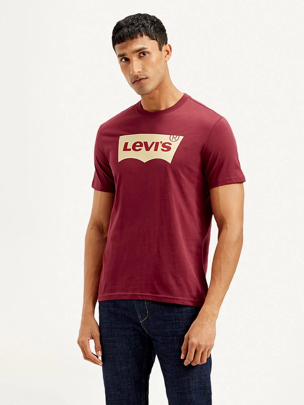 Men's Brand Logo Slim Fit T-shirt - Image 2