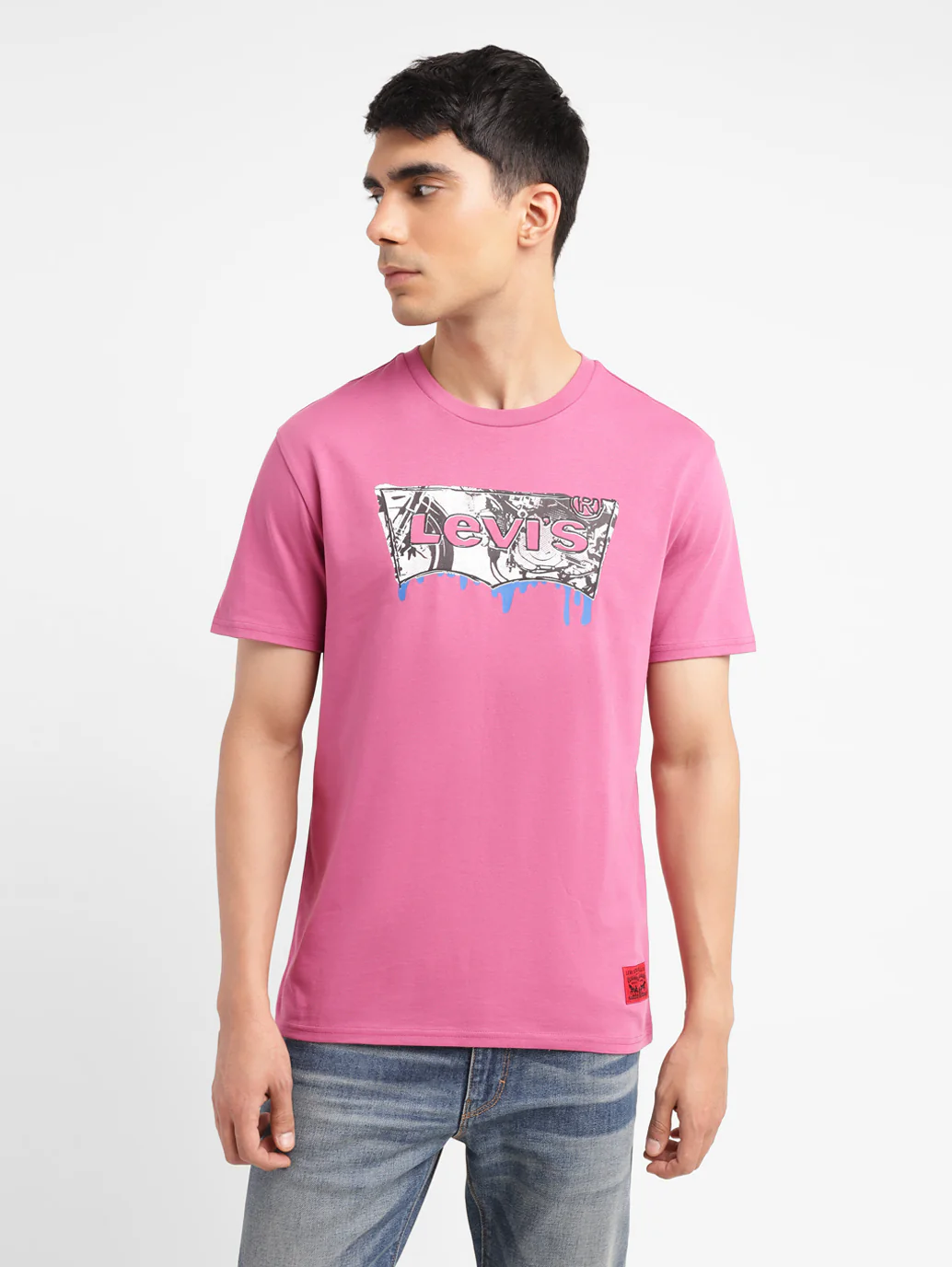 Men's Brand Logo Slim Fit T-shirt - Image 2