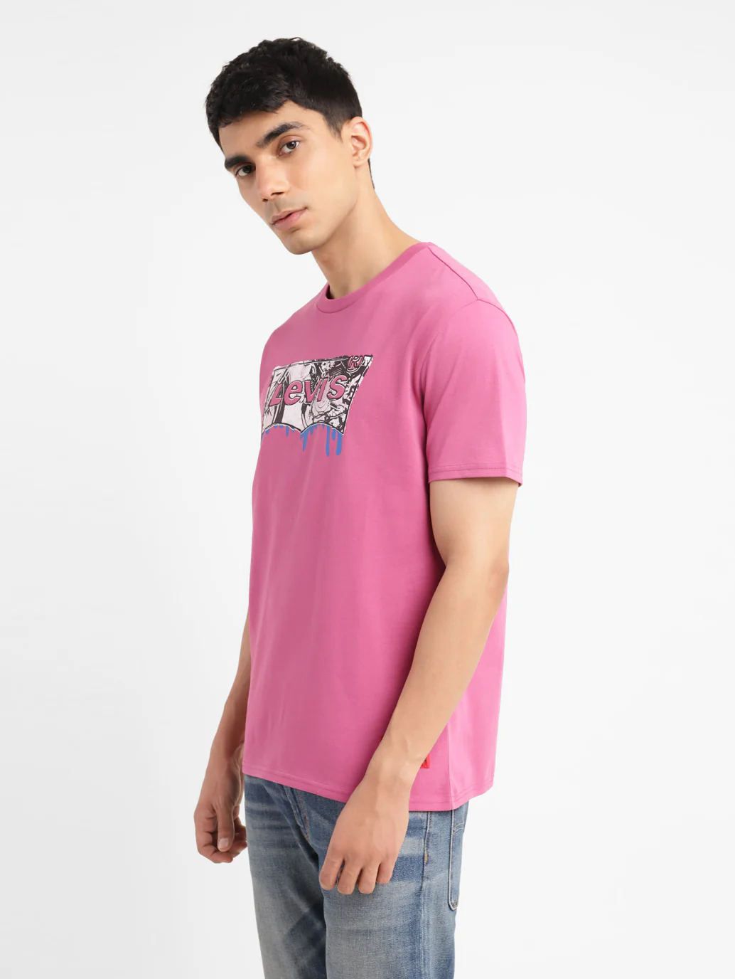 Men's Brand Logo Slim Fit T-shirt - Image 4