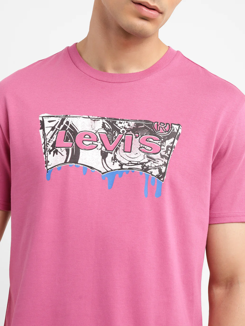 Men's Brand Logo Slim Fit T-shirt - Image 5