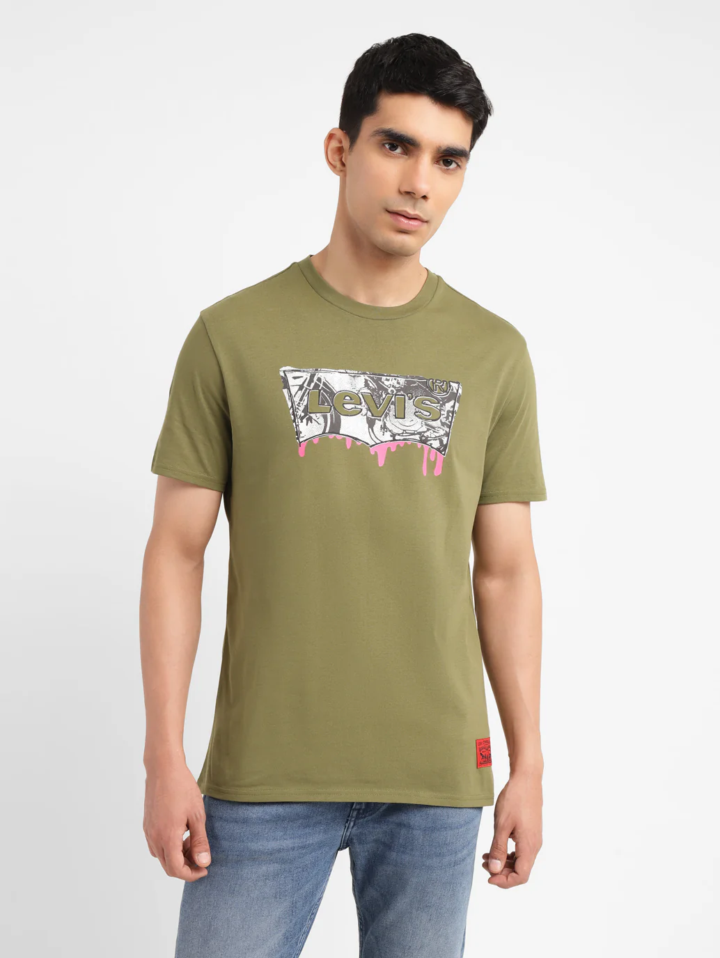 Men's Brand Logo Slim Fit T-shirt - Image 2