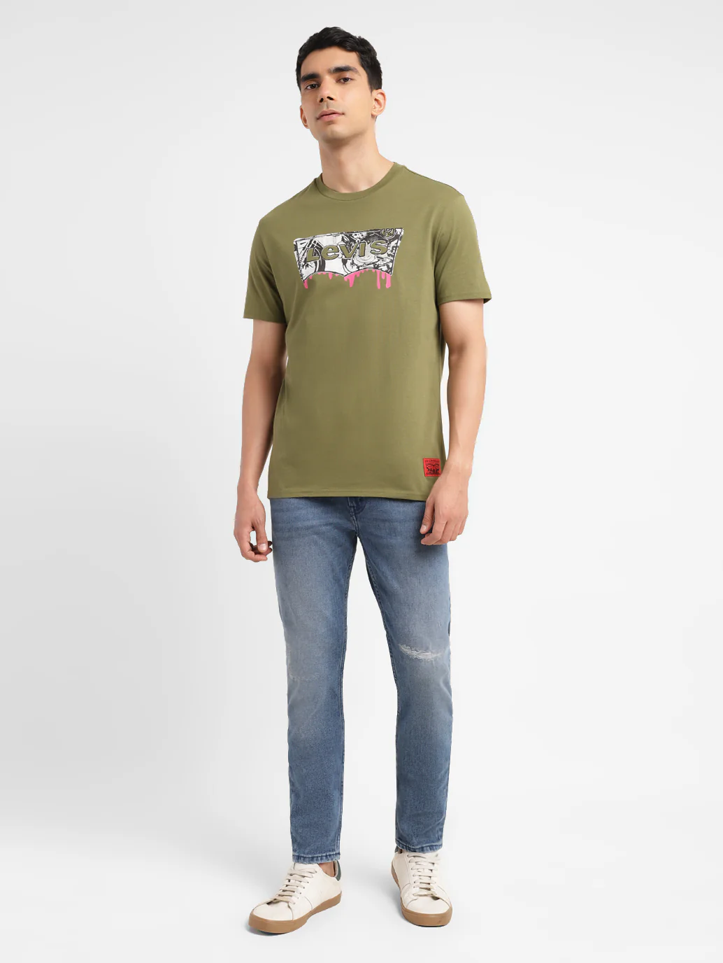 Men's Brand Logo Slim Fit T-shirt - Image 6