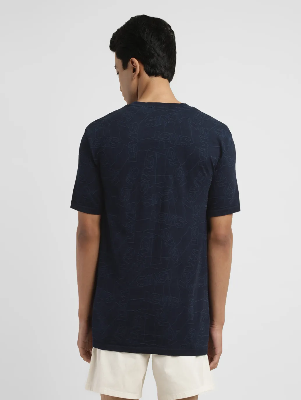 Men's Brand Logo Slim Fit T-shirt - Image 3