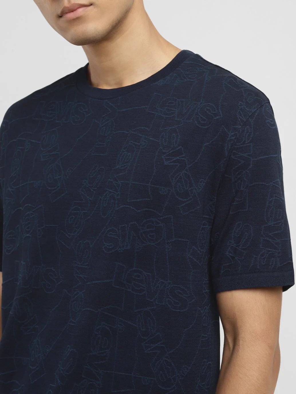 Men's Brand Logo Slim Fit T-shirt - Image 4