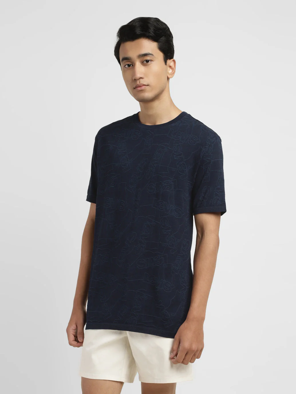 Men's Brand Logo Slim Fit T-shirt - Image 5