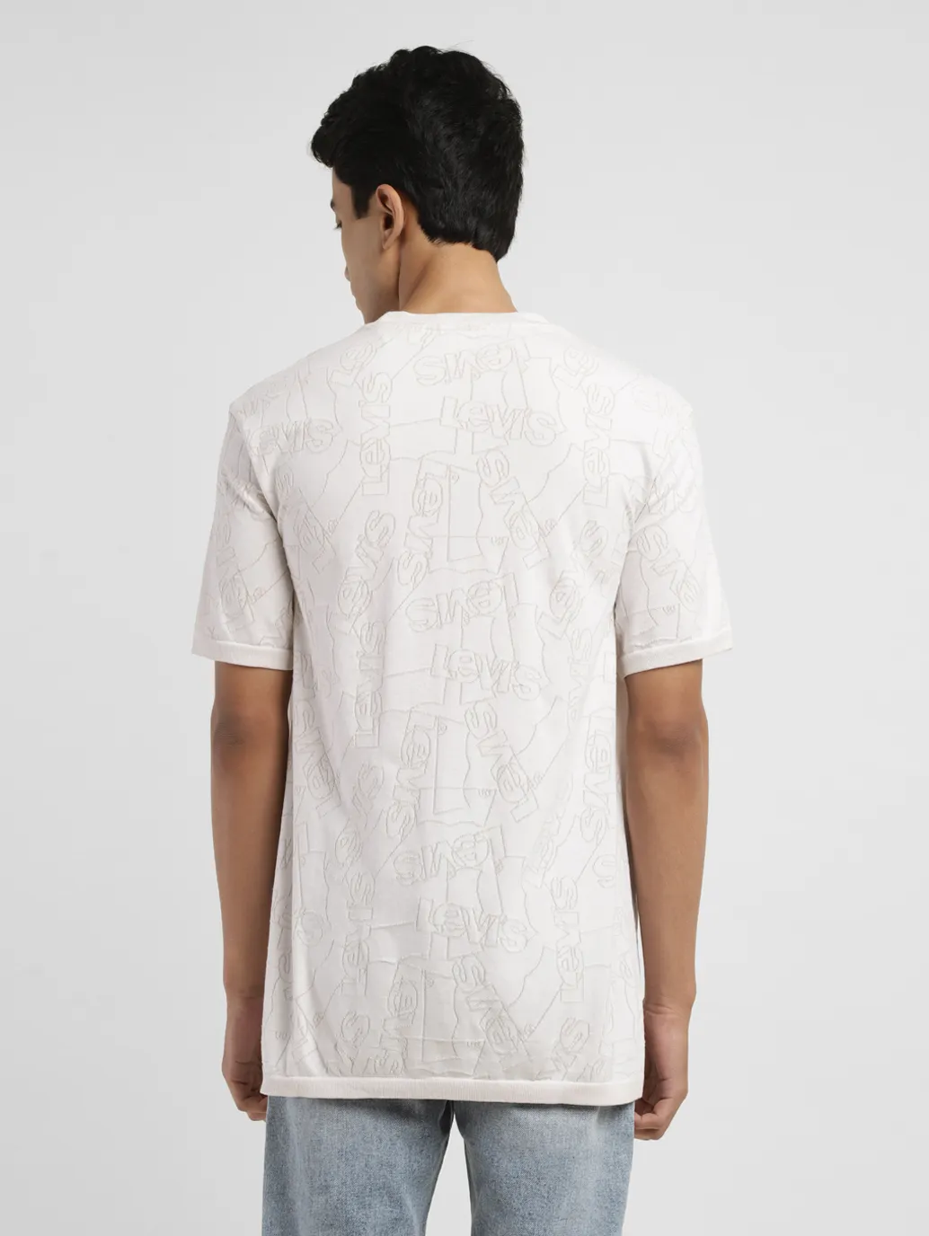Men's Brand Logo Slim Fit T-shirt - Image 3