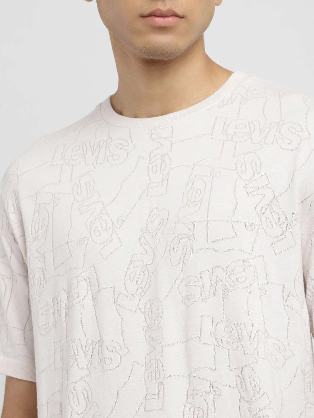 Men's Brand Logo Slim Fit T-shirt - Image 4