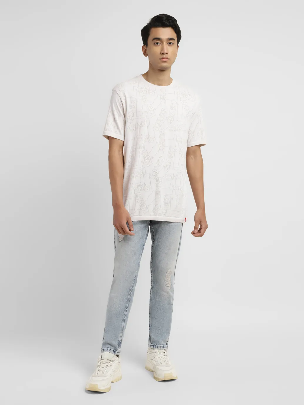 Men's Brand Logo Slim Fit T-shirt - Image 6