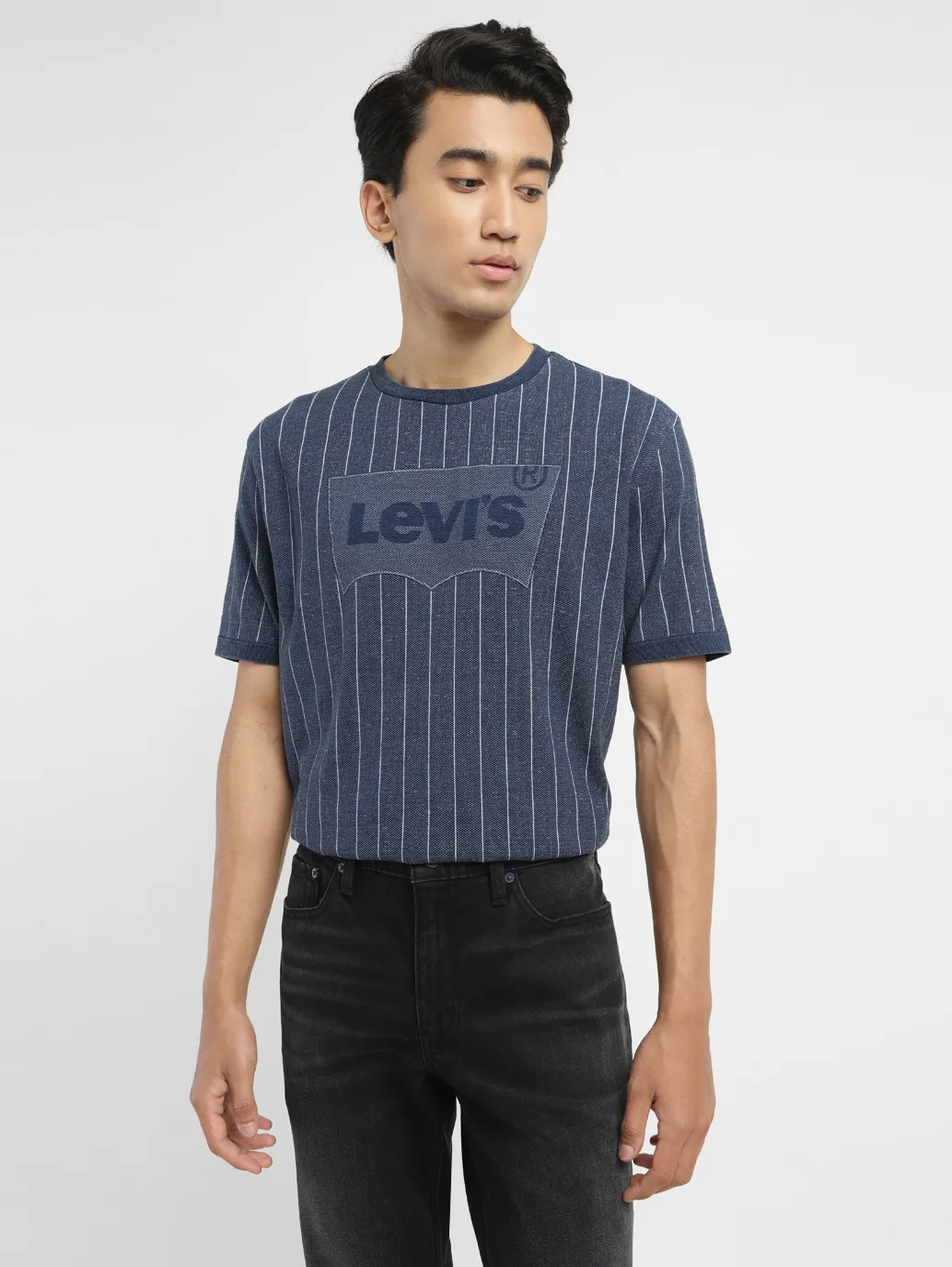 Men's Brand Logo Slim Fit T-shirt - Image 6