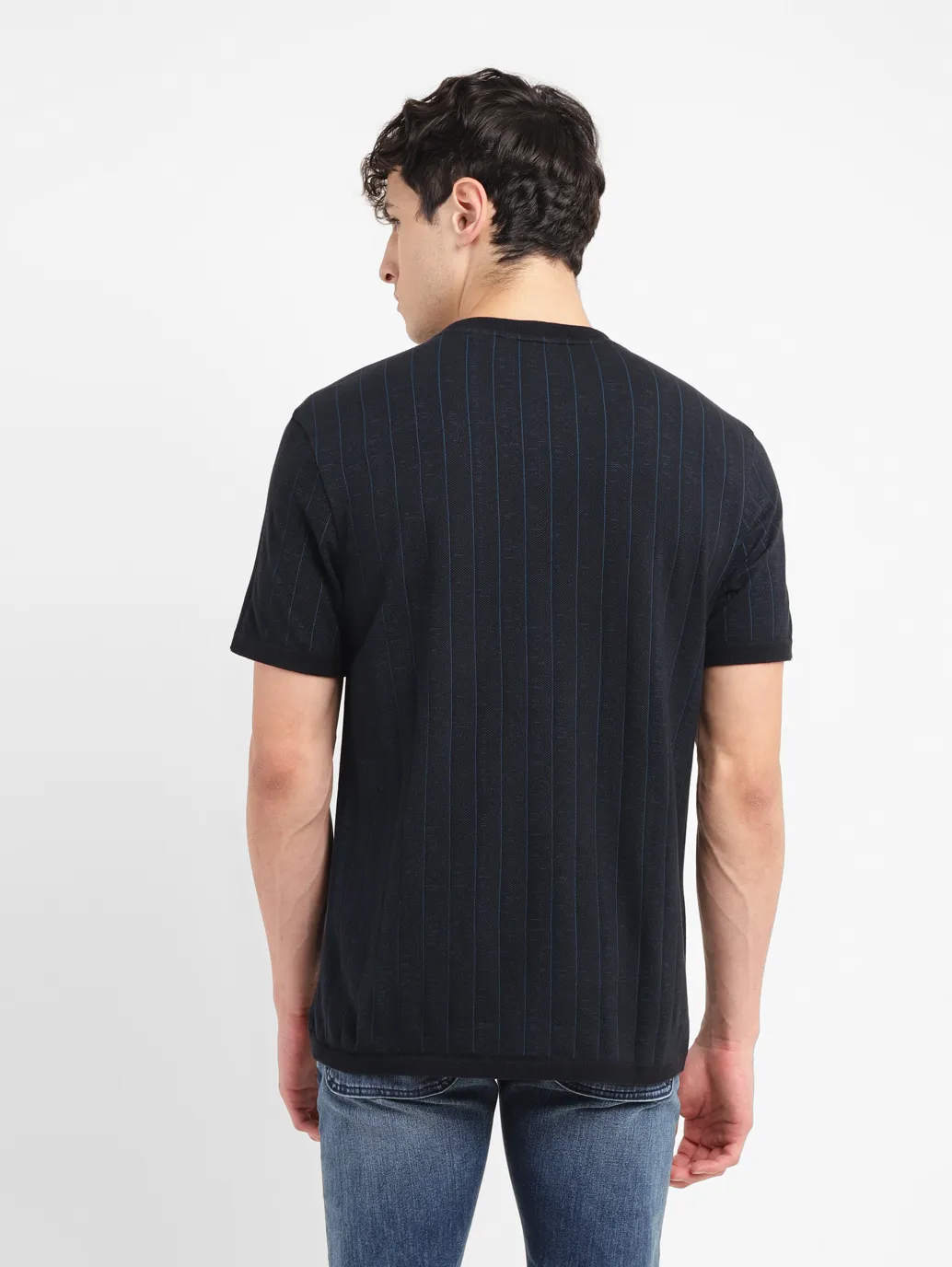 Men's Brand Logo Slim Fit T-shirt - Image 3