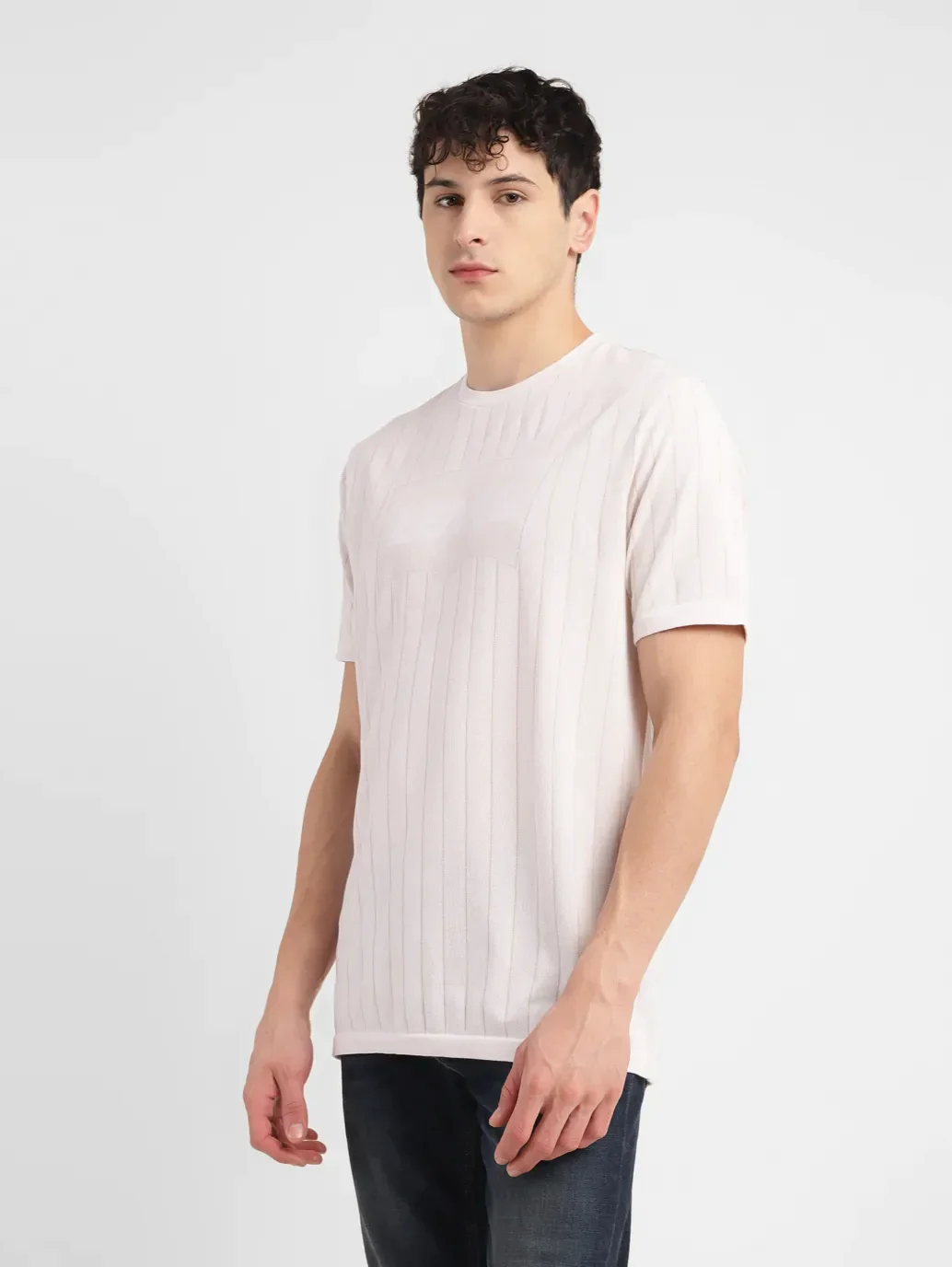 Men's Brand Logo Slim Fit T-shirt - Image 3