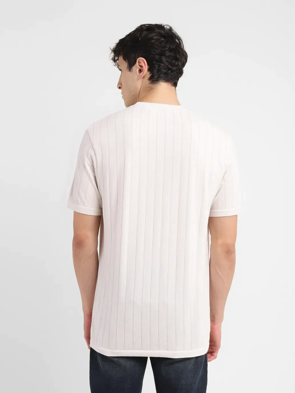 Men's Brand Logo Slim Fit T-shirt - Image 4