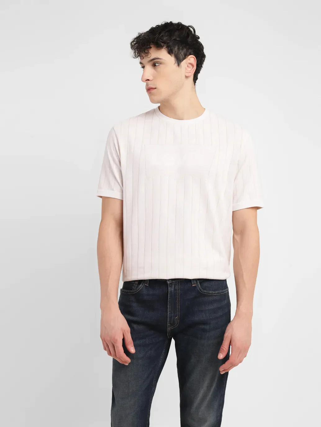 Men's Brand Logo Slim Fit T-shirt - Image 6