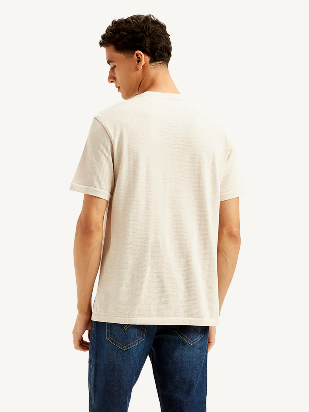 Men's Brand Logo Slim Fit T-shirt - Image 3