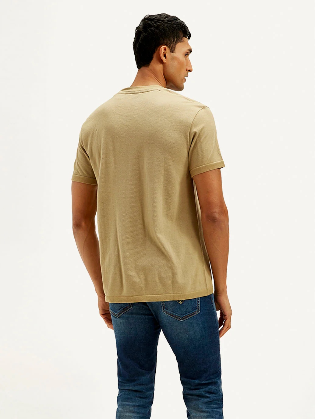 Men's Brand Logo Slim Fit T-shirt - Image 3